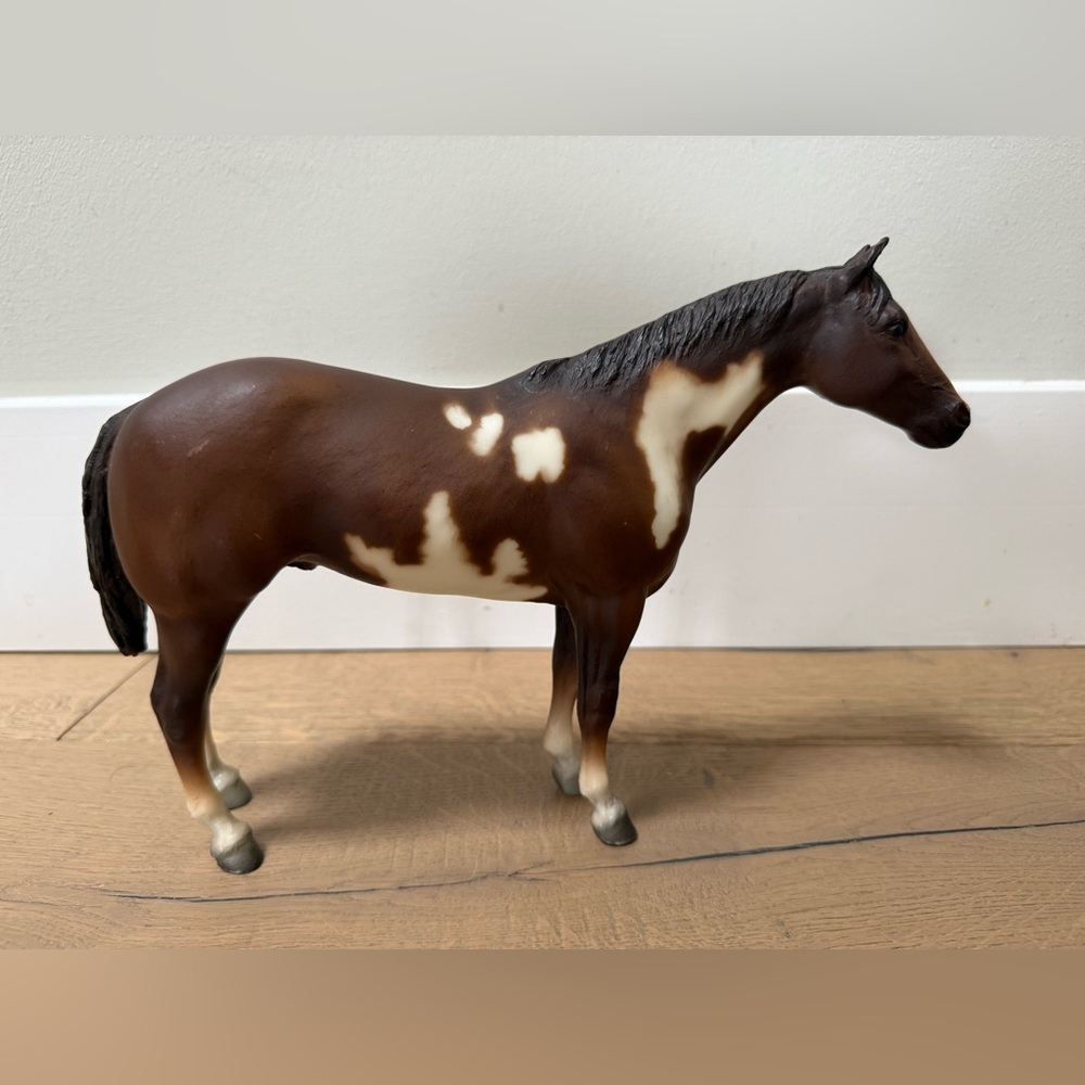 Breyer Traditional Series Model #88 Chestnut Overo Paint using Stud Spider Mold - Picture 1 of 7